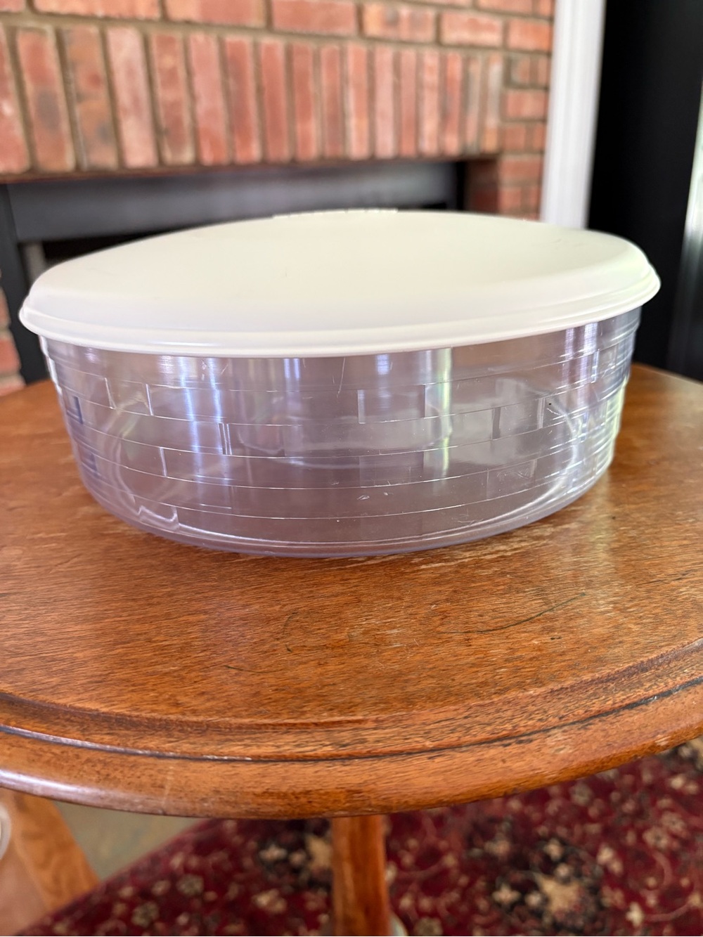 Longaberger Round Chip & Dip Protector, Fits 10” Serving Basket, 40803 & 40804